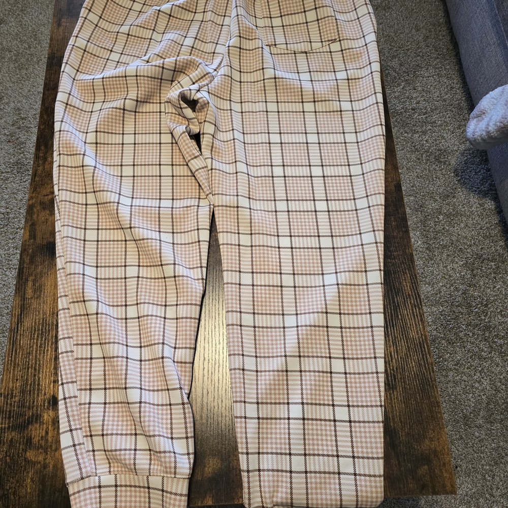 Stylish Plaid Men's Pants